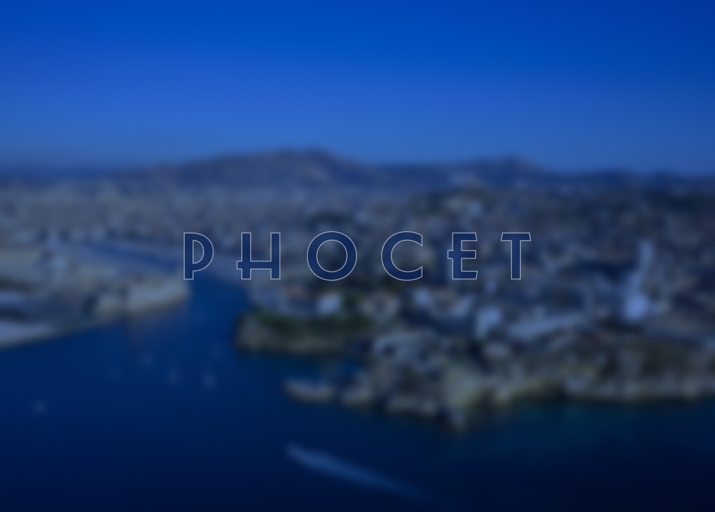 Vue aérienne de Marseille illustrant le parcours patient au Centre Phocet