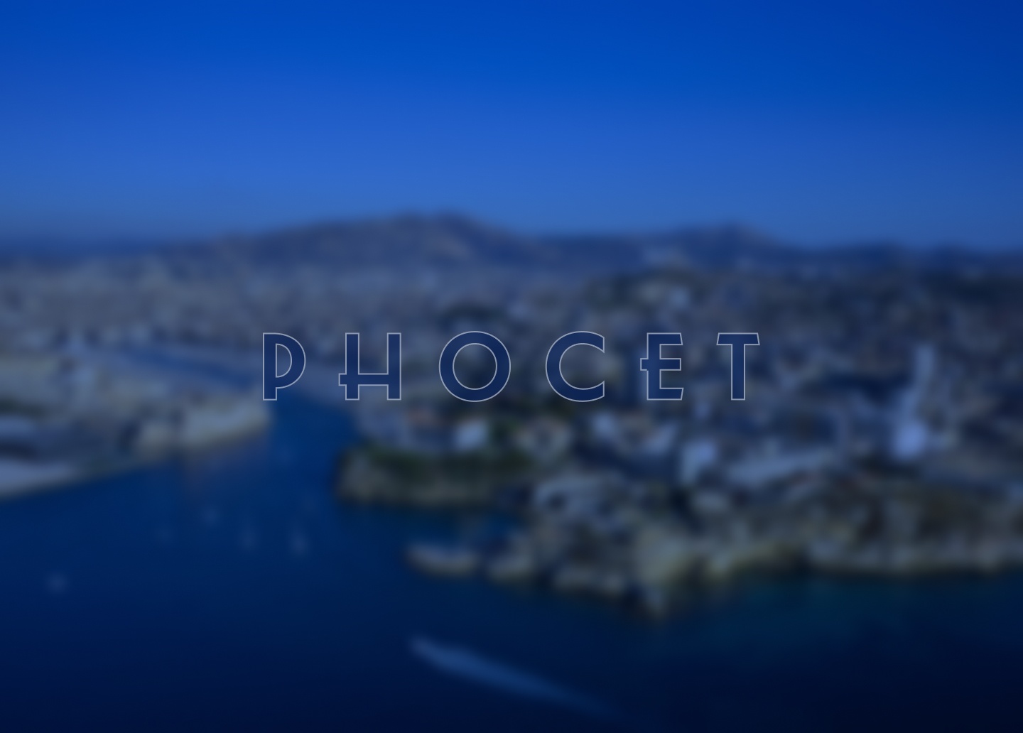 Vue de Marseille illustrant les spécialités du Centre Phocet