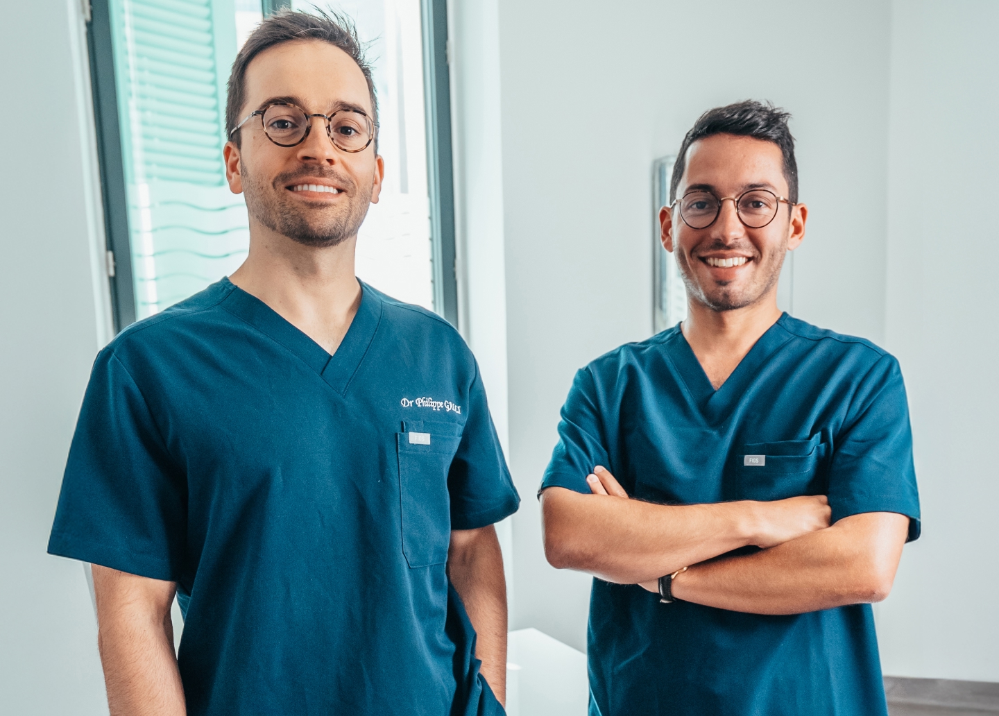 Dr Galli et Dr Gagnieur, l'équipe de chirurgiens du Centre Phocet à Marseille